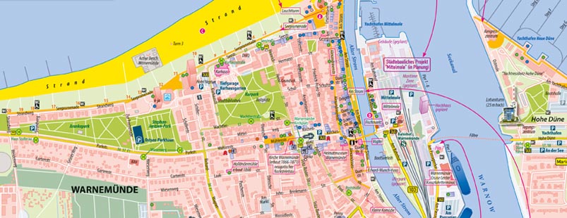 touristischen Ortsplan erstellen, touristischen Stadtplan erstellen
